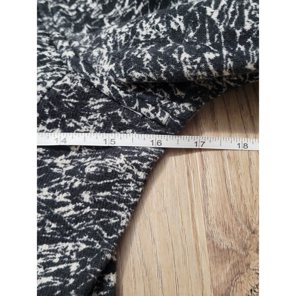 Lululemon Scuba Full Zip Hoodie Iced Wave black white size 4 - Picture 8 of 8